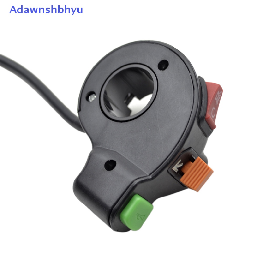 Adhyu Universal 7per8 ''Motor ATV Klakson Sepeda Tombol Start On Off Kill Switch ID