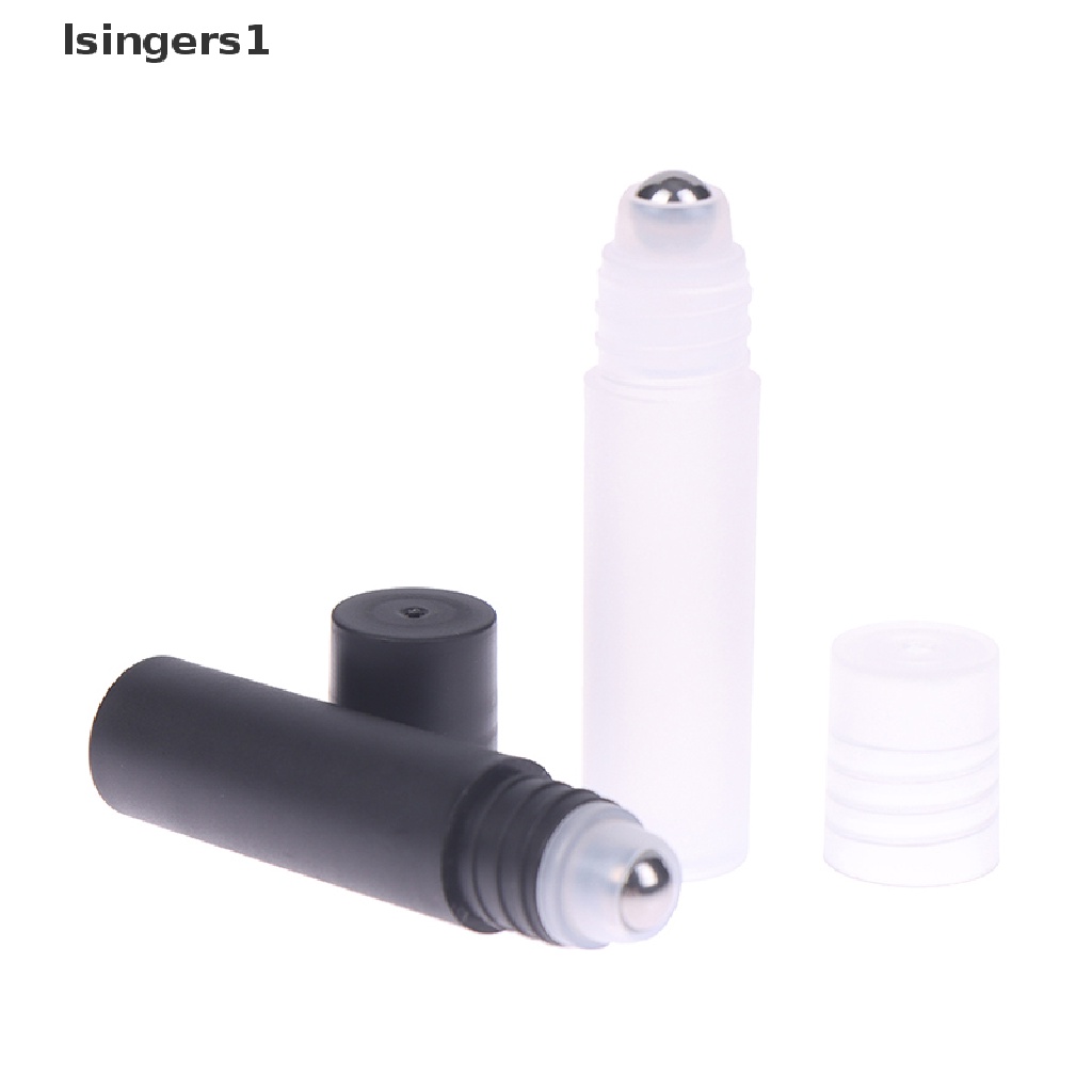 [lsingers1] Botol Roll on Plastik 5mlstainless Steel Roller ball Wadah Kosong Butik