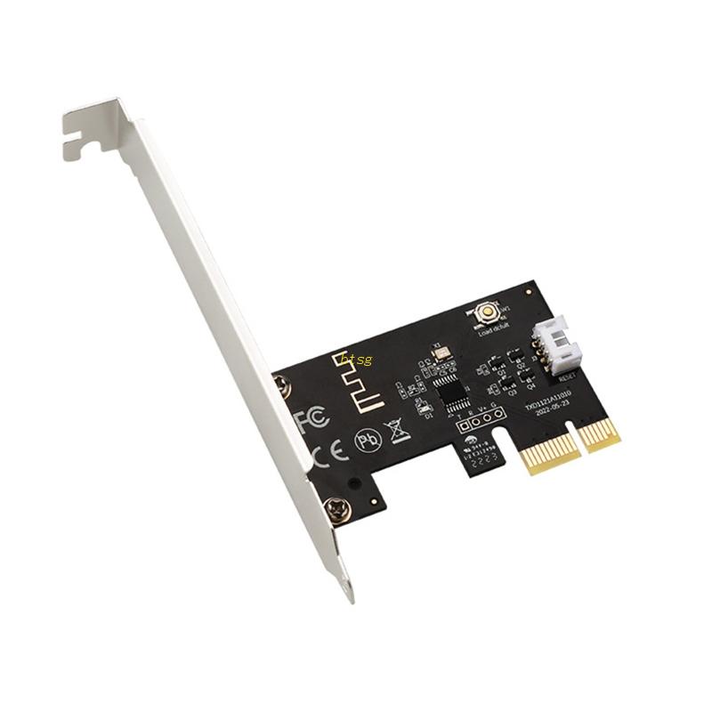 Btsg Power Reset Switch PCIe Card Untuk Komputer Remote Control Bluetooth-Kompatibel