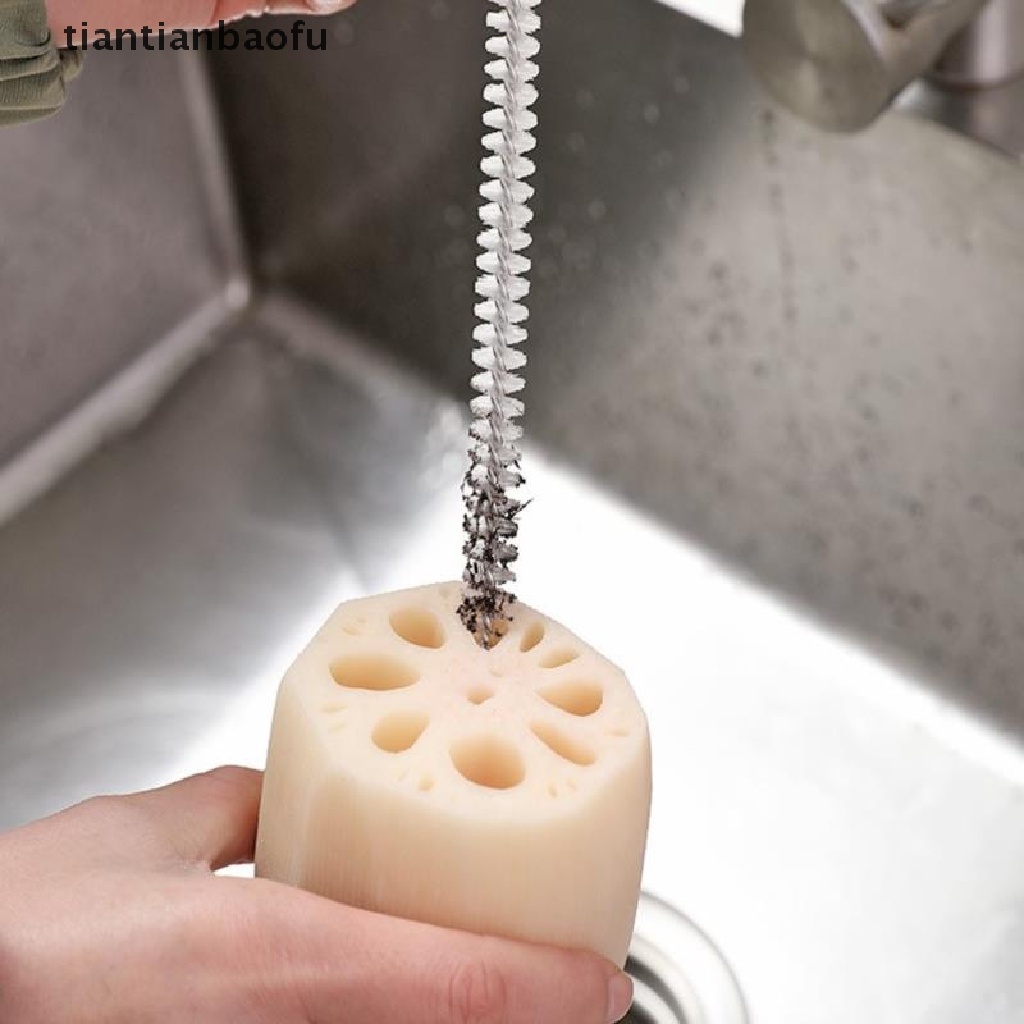 [tiantianbaofu] Sikat Spiral Tabung Nilon Set Sedotan Minum Sikat Pembersih Alat Bersih Butik