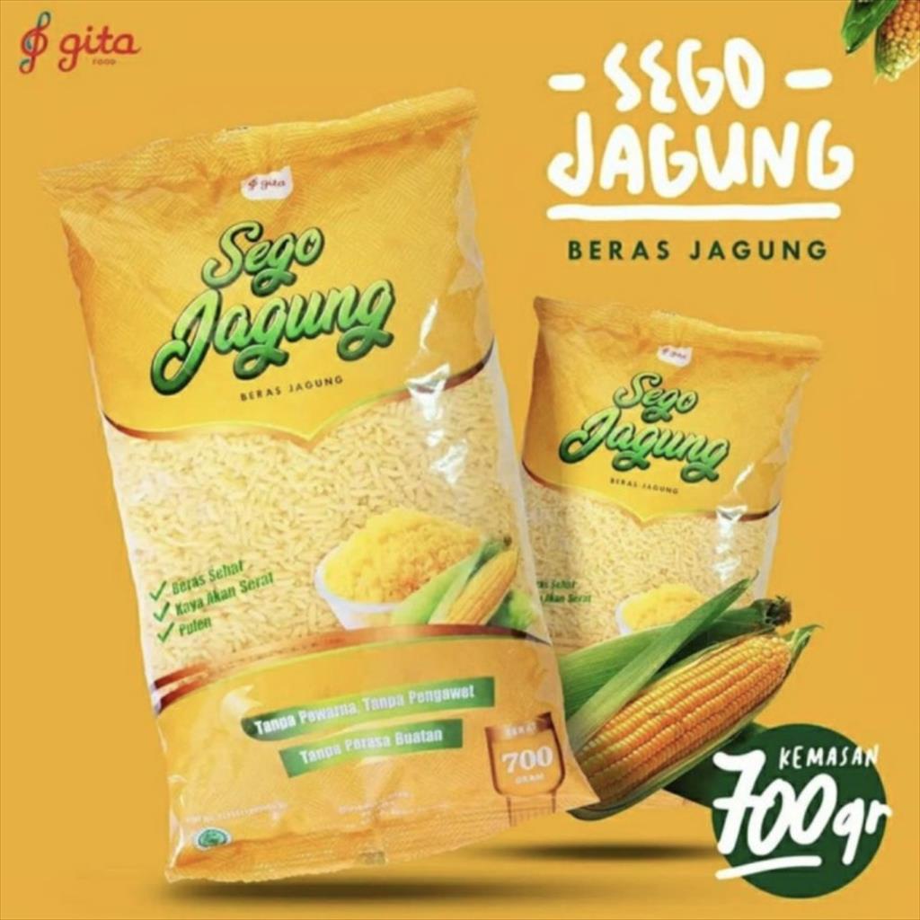 

Sego Jagung ( Beras Jagung ) 700g - COCAS Gita Food