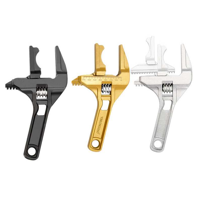 (BISA COD) FTIHSHP YINLONGDAO Kunci Pas Universal Adjustable Wrench Spanner - UW83