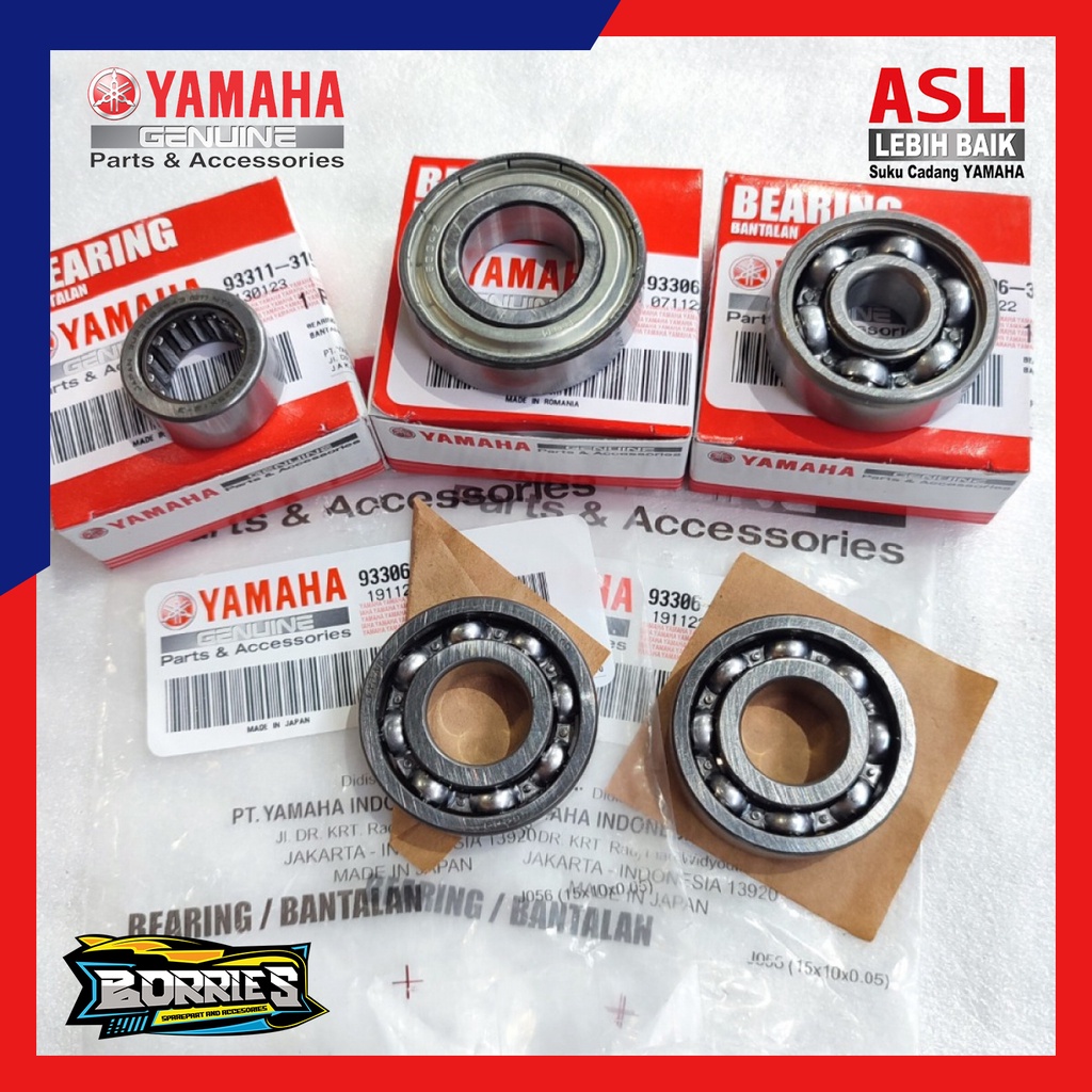 LAKER BEARING RASIO SET MIO SPORTY SMILE NOUVO Z LELE ORIGINAL