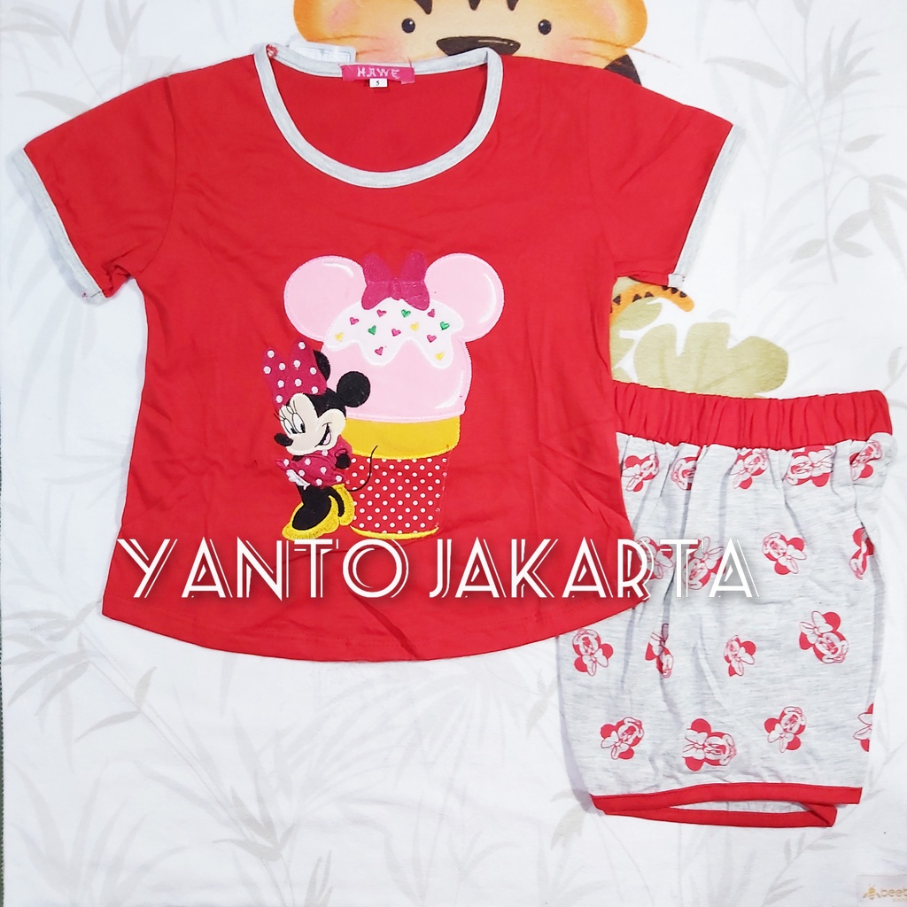 STELAN MINNIE ANAK PEREMPUAN OBLONG 1-5 TAHUN