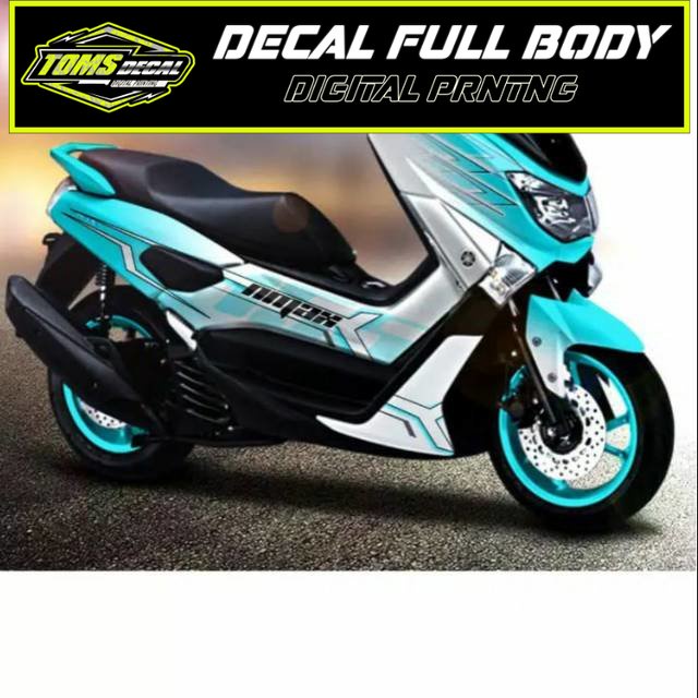 Decal stiker nmax old / stiker nmax full body design simple/aksesori cutting nmax