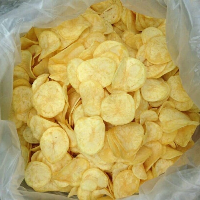 

✨NEW✨ -Keripik kentang rasa keju dan barbeque curah,1 kg - Keju- 1.1.23