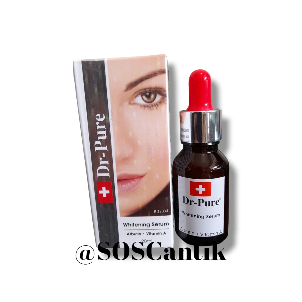 DR PURE SERUM WHITENING ORIGINAL BPOM - SERUM DR PURE BPOM DR-PURE