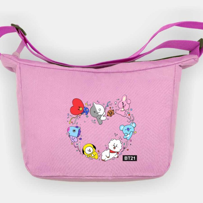 Tas selempang bts bt 21 army anak perempuan wanita Laki Kpop Murah WIN