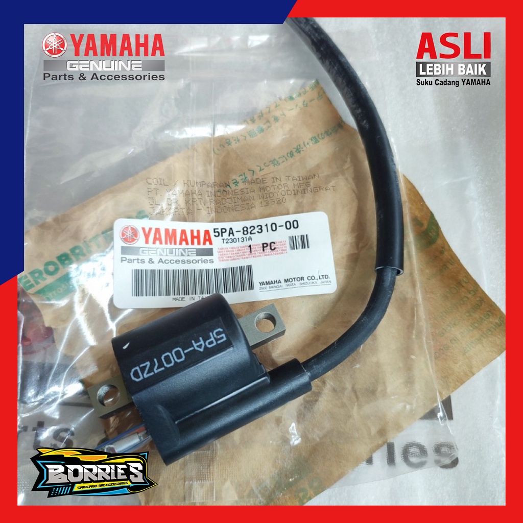 COIL YAMAHA YZ85 YGP  5PA-82310-00 KOIL KUMPARAN PENGAPIAN YZ 85 ORI