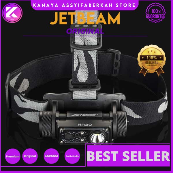 JETBeam Senter Kepala Headlamp SST40 N5 LED 950 Lumens - HR30