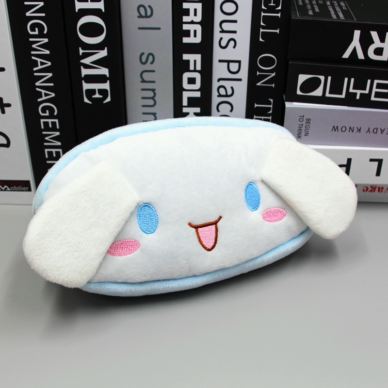

Dompet Tempat Pensil Sanrio/ Tempat Kosmetik Bahan Bulu / Tempat Alat Tulis Anak Dewasa Cinnamoroll