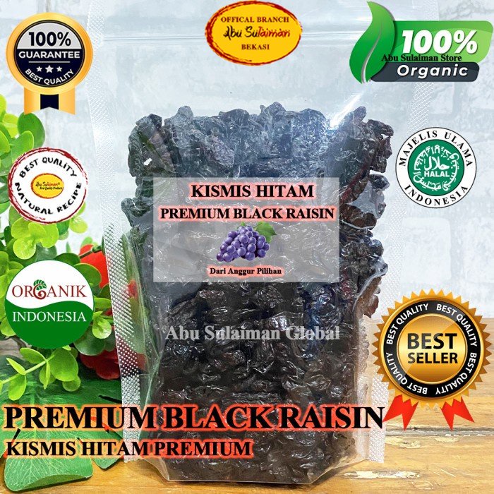 

Kismis Hitam 1 KG / Dark Raisin 1 Kg / Kismis Hitam Premium 1 KG / Black Natural Raisins 1 Kg