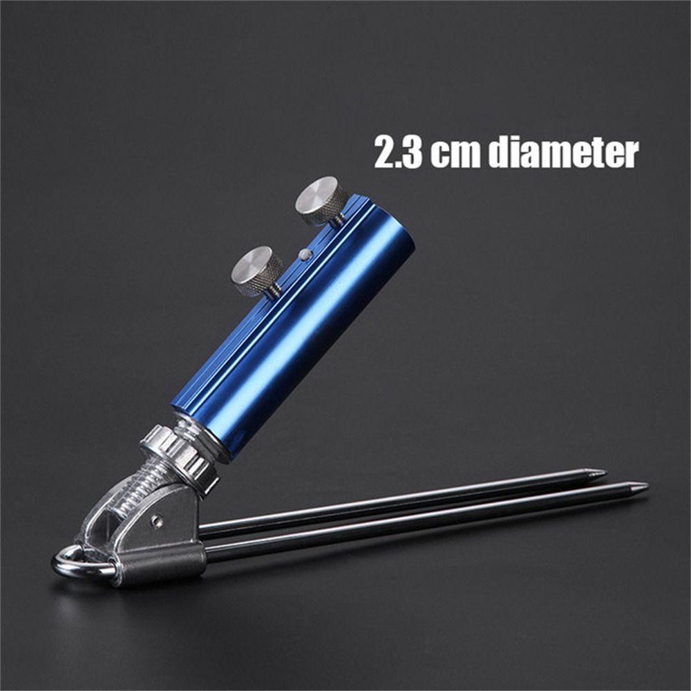 Agustinina Fishing Rod Holder Peralatan Pancing Aksesoris Memancing Untuk Danau Laut Ground Spike Hands-Free Adjustable Penyangga Tiang Ikan Berdiri
