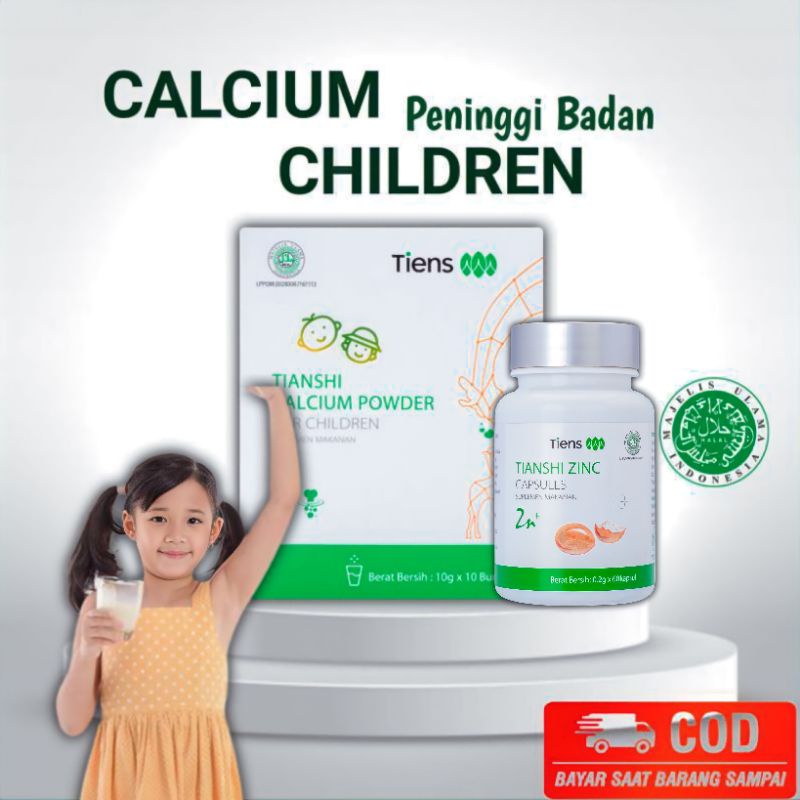 

Calcium Children Peninggi Badan Anak Ampuh Original Mampu Membantu Pertumbuhan Anak