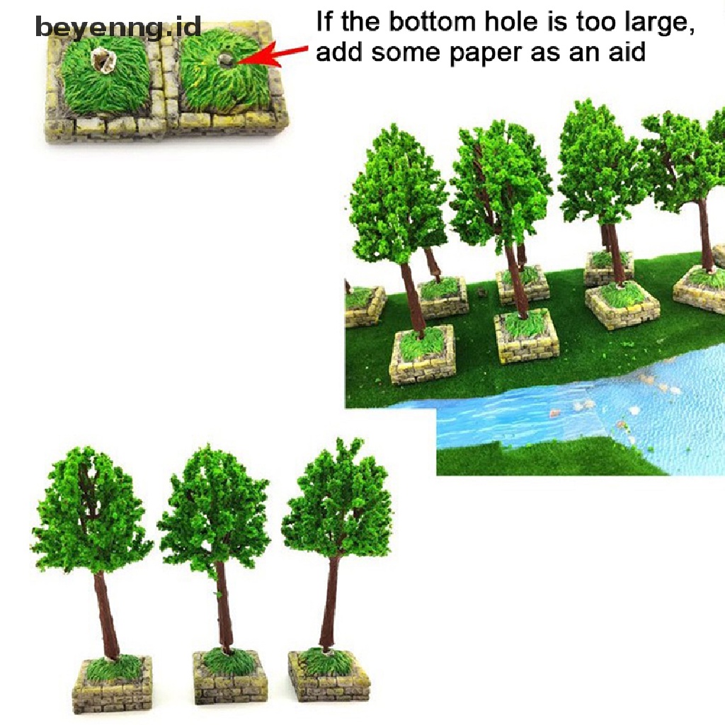 Beyen Mini Tree Altar Base Holder Ornament Model Miniature Figurine Garden Decoration ID