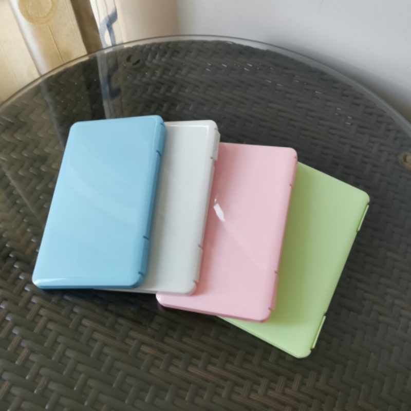 We Flower {Penawaran Spesial} Korea Lucu Kartun Jewelry Organizer Case Portable Fungsional Kotak Penyimpanan Untuk Anting Kalung Aksesoris