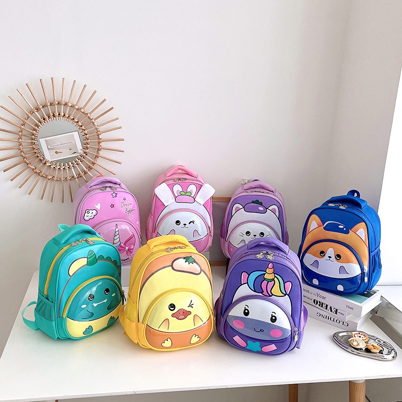 COD - T5720 Tas Ransel 3D Karakter Cartoon 3 Dimensi Kualitas Import Premium Anak Sekolah Play Group / Tas Ransel Sekolah Anak