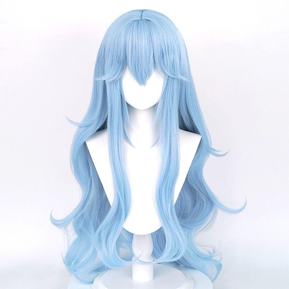 Lily Rambut Wig Aksesori Genshin Lmpact Layar Kosong Wig Cosplay