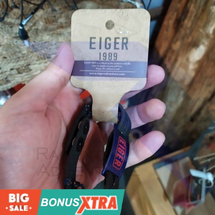 Gelang EIGER1989 Slider Viper 1989 1.0 Bracellet Navy 91000 6945 Original MURAH KEREN AWET