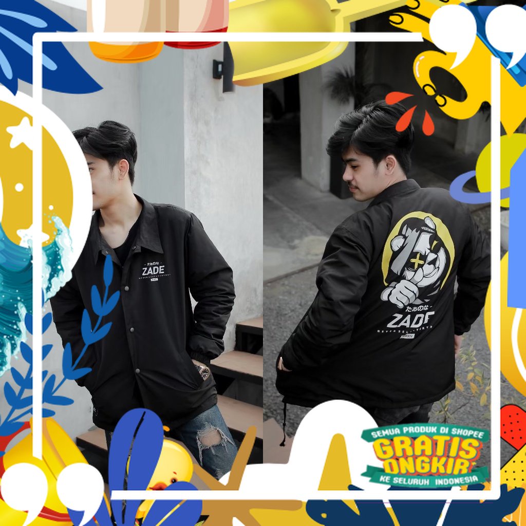 Jaket Pria - Jaket Coach Pria - Jaket Windbreaker Pria - Jaket Salvio Hexia - Jaket Premium - Jaket 