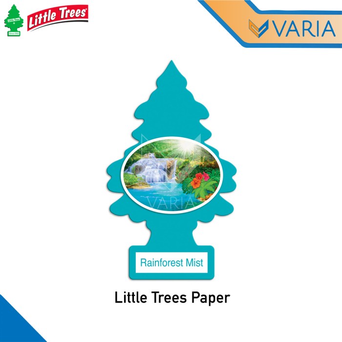 Little Trees Paper Rainforest Mist Parfum Pengharum Mobil Gantung