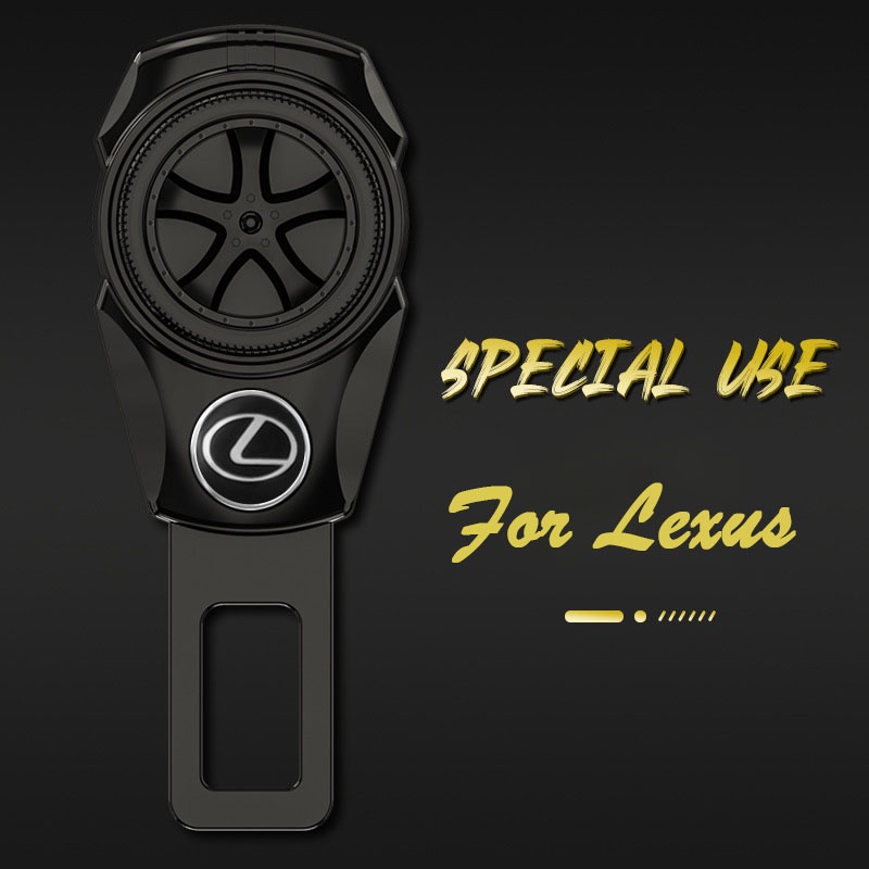 Lexus Zinc Alloy Seat Belt Muffler Sabuk Pengaman Mobil Extender Untuk Ct200h RX300 IS250 ES NX200 RX LS LX CTGS IS300 Aksesoris