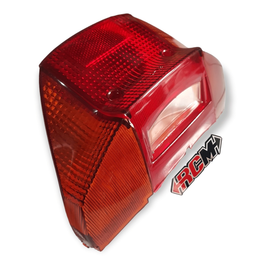 MIKA KACA LENSA STOP LAMP N SEN SEIN RITING RETING BELAKANG HONDA ASTREA PRIMA STAR MERAH RED KUNING YELLOW BEST QUALITY BAHAN TEBAL JAMINAN KUALITAS