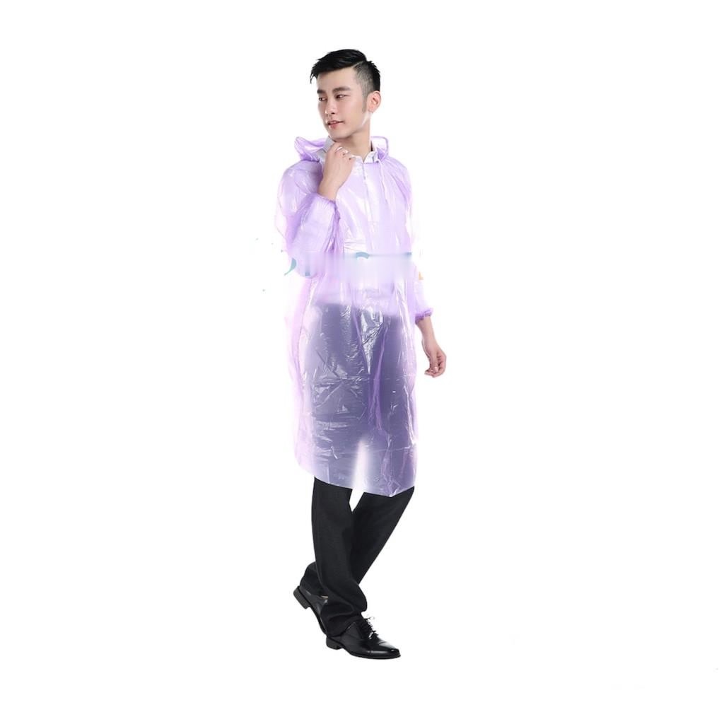 JAS HUJAN PLASTIK SEKALI PAKAI / JAS HUJAN PONCHO DISPOSABLE EMERGENCY RAINCOAT