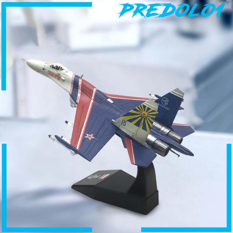 [Predolo1] Russian Fighter Plane Collectables Ornaments Display Ornaments for Office