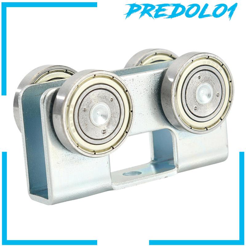 [Predolo1] 4 Wheel Trolley Assembly Stable Welded Roller Trolley for Cabinets Curtains