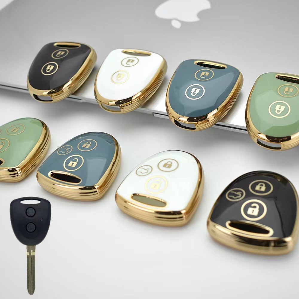 Untuk Toyota Hilux Revo Veloz rush Innova Yaris Raize Perodua Fortuner Silicone Car key Cover Pelindung Kunci Mobil Cas Keyless smart Entry Car Remote