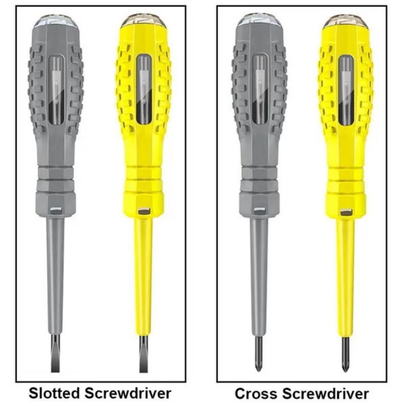 Digital Voltage Tester Pen AC Alat Tes Induksi Non Kontak/Voltmeter Power Detector Indikator Obeng Listrik