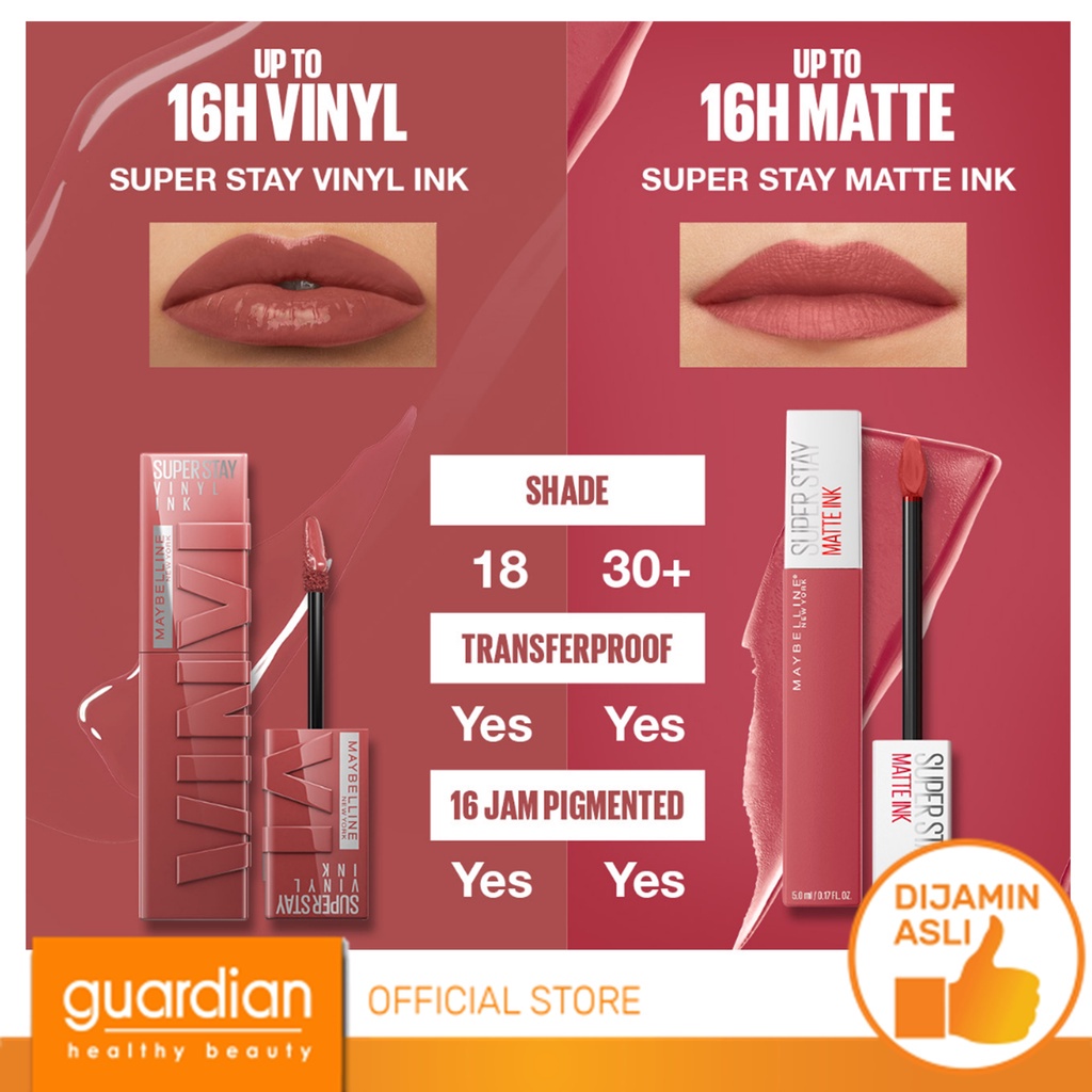 MAYBELLINE Superstay Matte Ink - 135 globetrotter / Liquid Lipstick Waterproof Transferproof