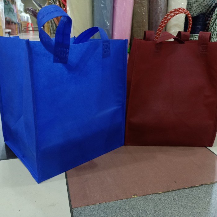 

⭐BISA COD⭐ tas spunbond buat nasi kotak 22&23 isi 12 pcs bahan tebal