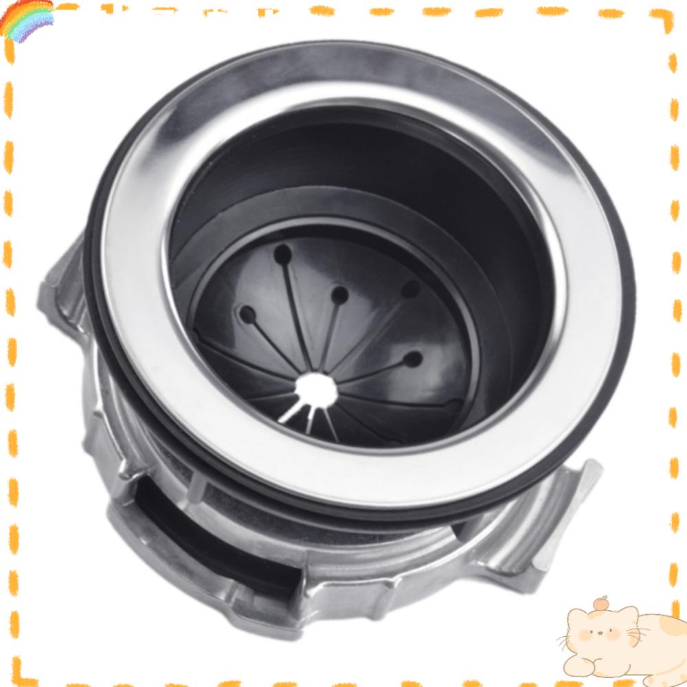 Solighter Kitchen Sink New Baffle Processor Pembuangan Sampah Diameter 4.43 &quot;(110mm)