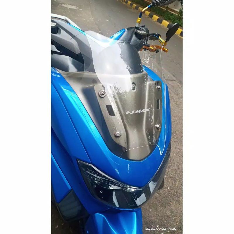 (BISA COD) New Winshield Yamaha Nmax Winsil Nmax Model Ocito / Visor Nmax Ocito Tebal 2MM