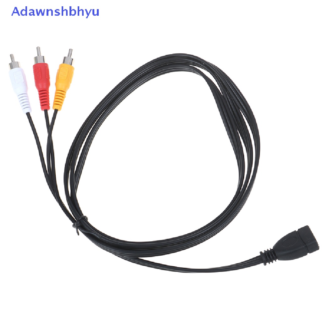 Adhyu 5feet/1.5m usb 2.0 female Ke 3kabel adapter camcorder video a/v Adhyu ID