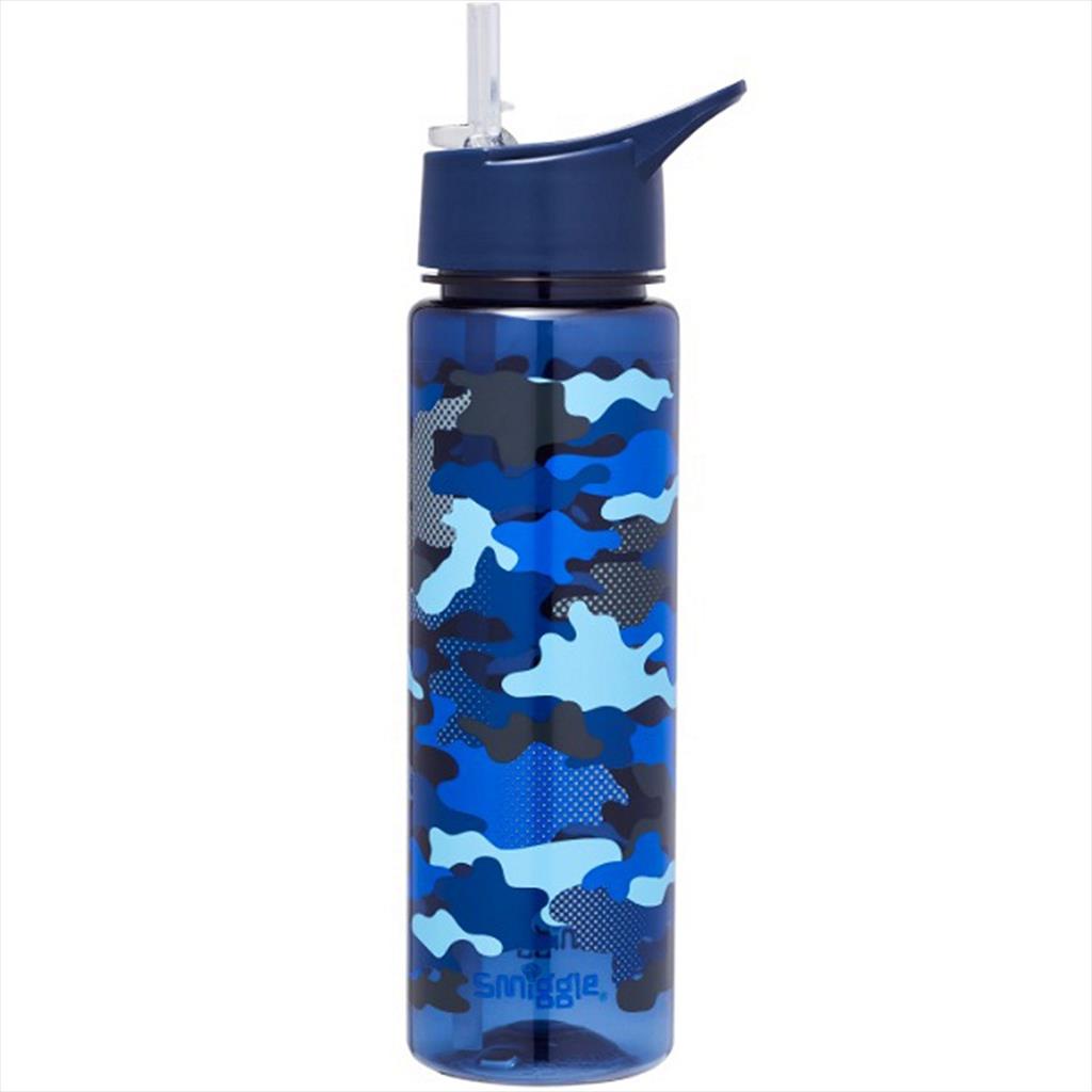 SMIGGLE Bottle 444322 Spout Dash 750 ml Navy Botol Minum