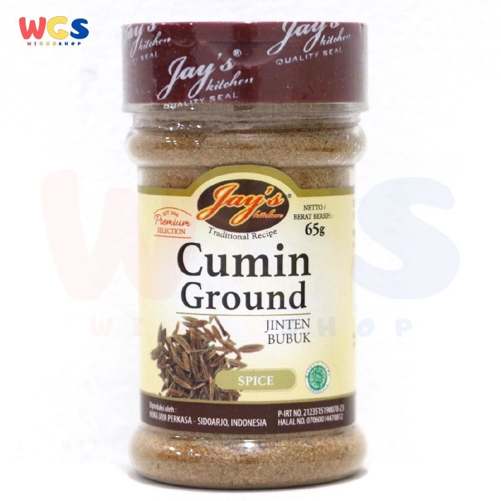 Jay's Kitchen Jays Cumin Ground 65 gr - Bubuk Jinten