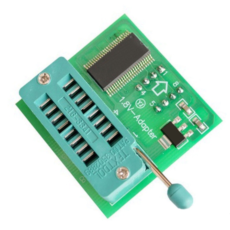 Zzz 18v Adaptor SPI Flash SOP8 DIP8 Digunakan Pada Programmer TL866CS TL866A EZP2010