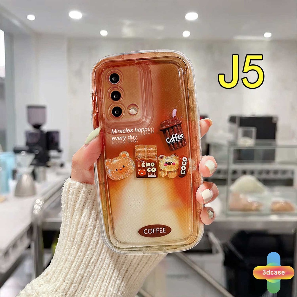 Case HP OPPO A57 A57S A57E A55 A7 A5 A9 A17 A17K A31 A53 A33 2020 A15 A54 A5S A3S A76 A96 A16 A95 A77S A12 A12S A1K A16E A16K A54S Reno 7 7Z 8Z 5 4 6 8 5F 5K 4F 4 5 06 Lite A74 A15S A52 A11K A92 A35 A36 A11 Gradual Cartoon Coffee Bear Soft Case