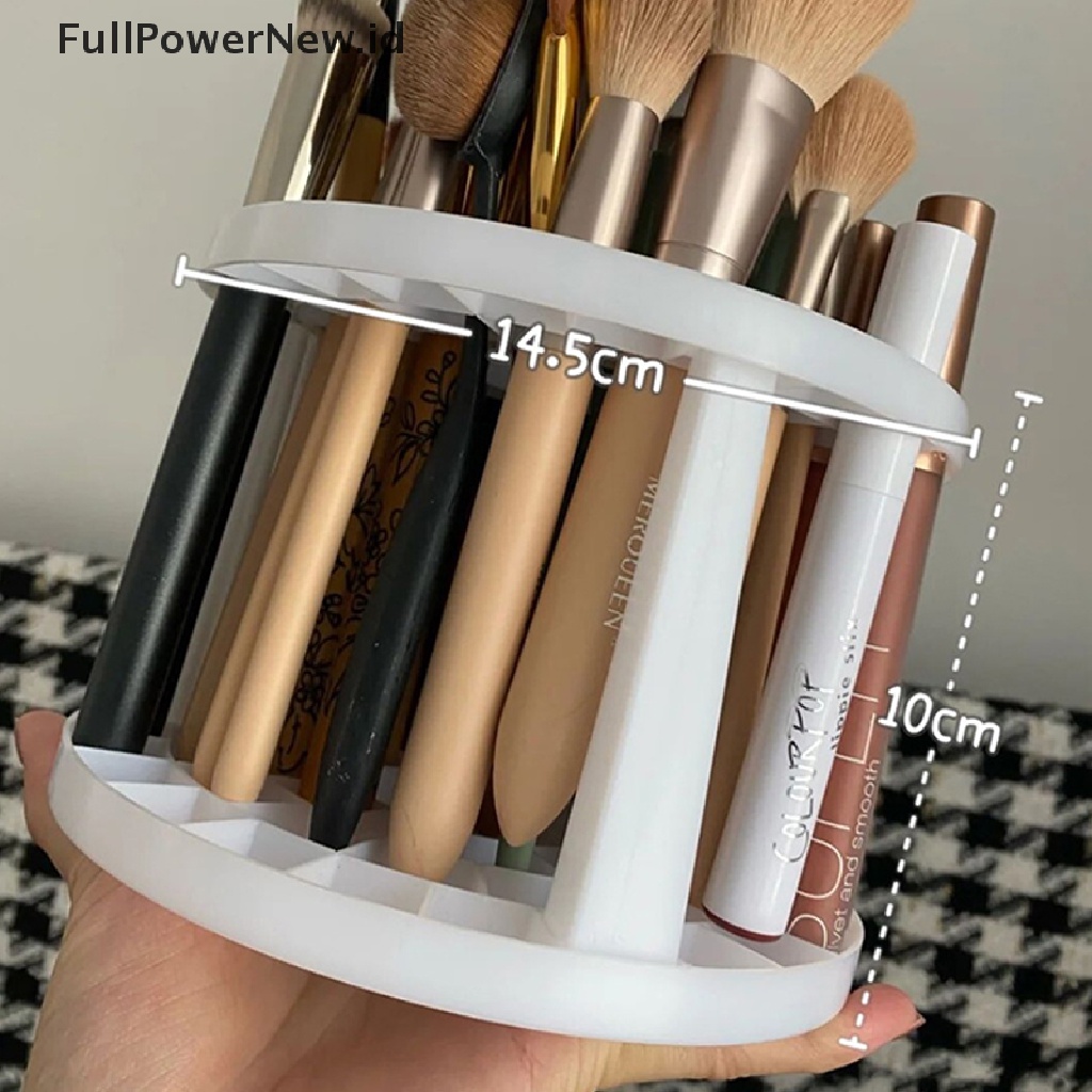 Power 49lubang Kuas Makeup Porous Pen Holder Air-Dry Stand ID