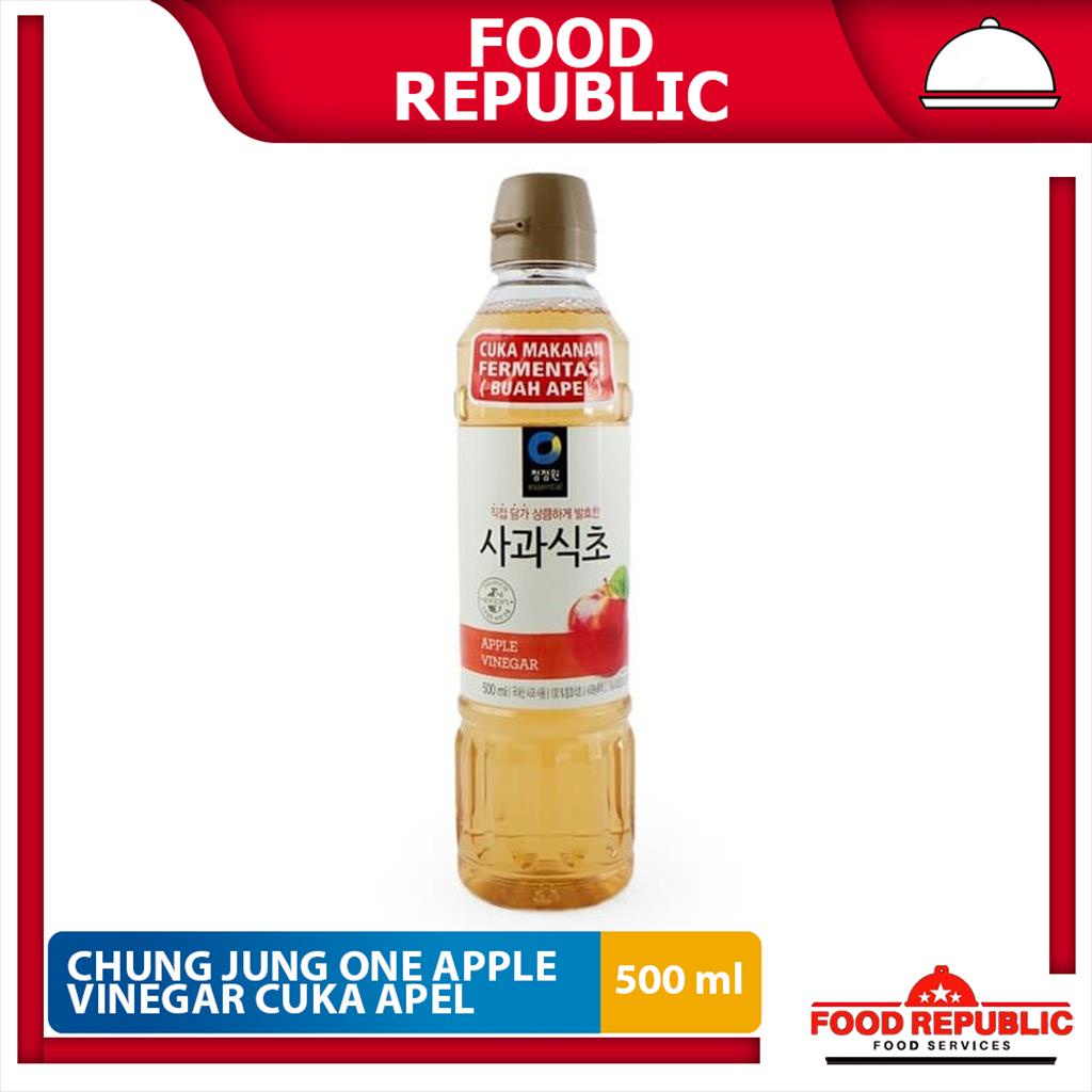 CHUNG JUNG ONE APPLE VINEGAR 500 ML - CUKA APEL KOREA IMPORT