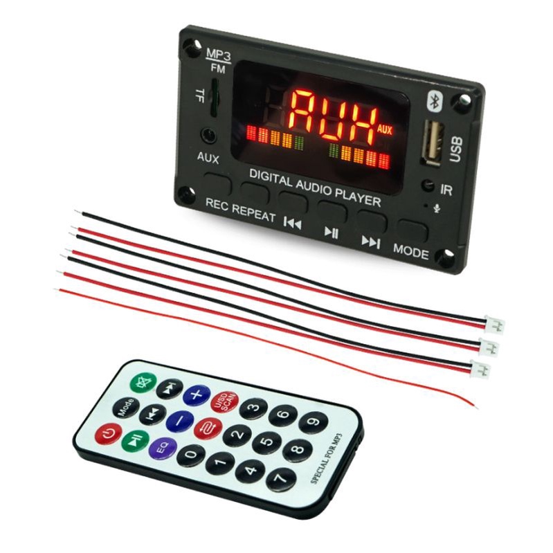 audiosby-Modul MP3 bluetooth 12V 118BT