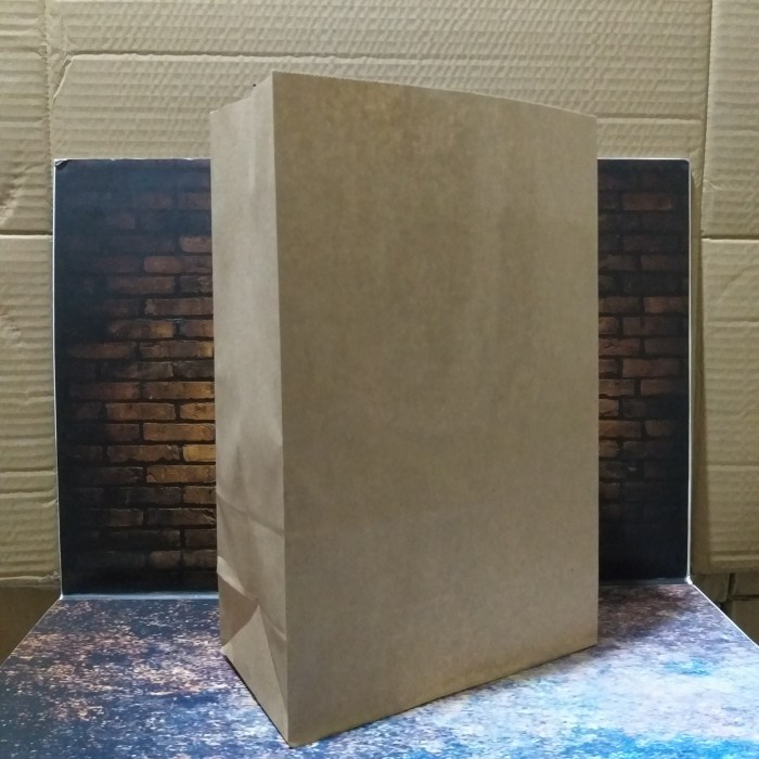 

⭐BISA COD⭐ paper bag / kantong makanan brown