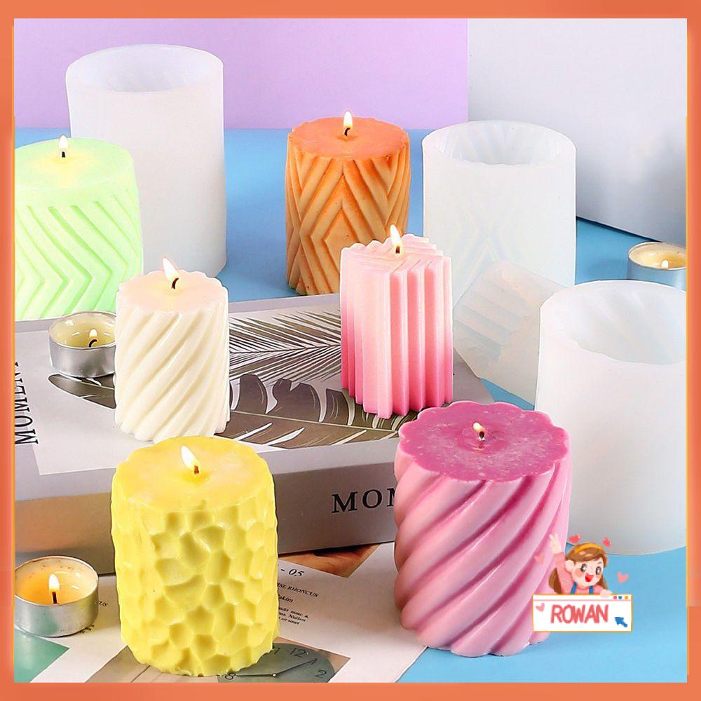 R-flower Candle Mold DIY Craft Clay Tools Handmade Geometris