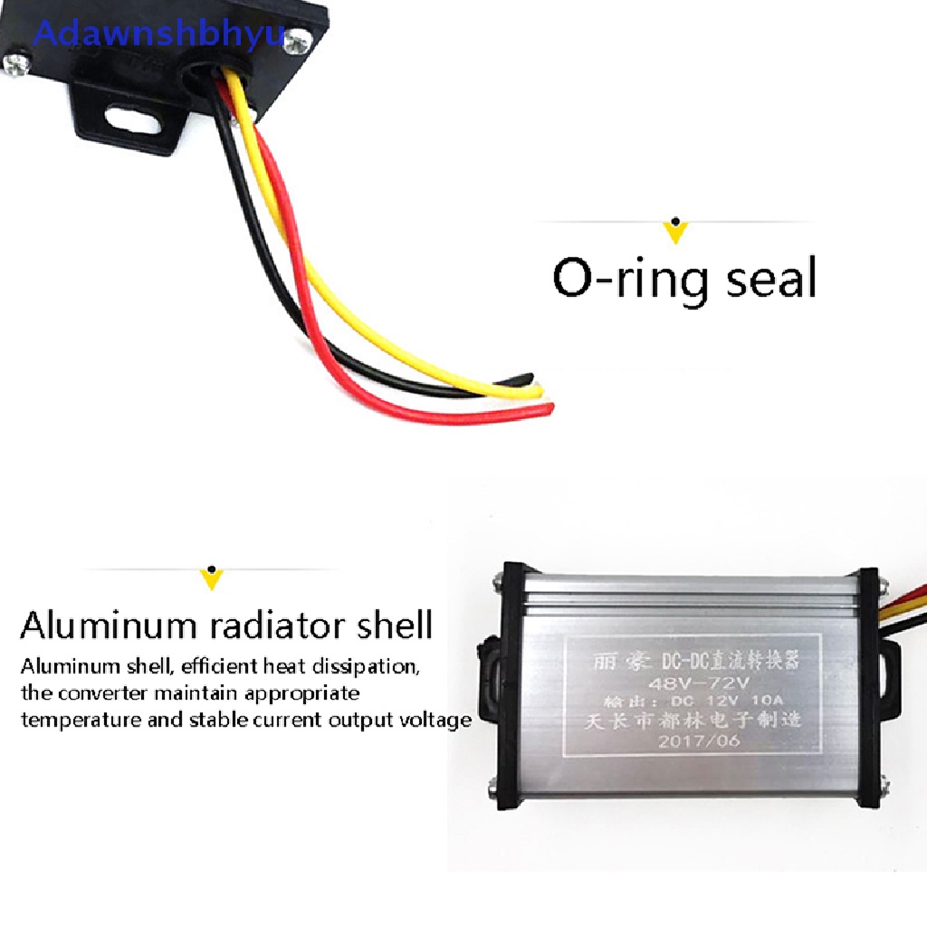 Trafo Adhyu DC 36V 48V 60V 72V 96V Untuk 12V 10A 20A Converter Sepeda Listrik ID