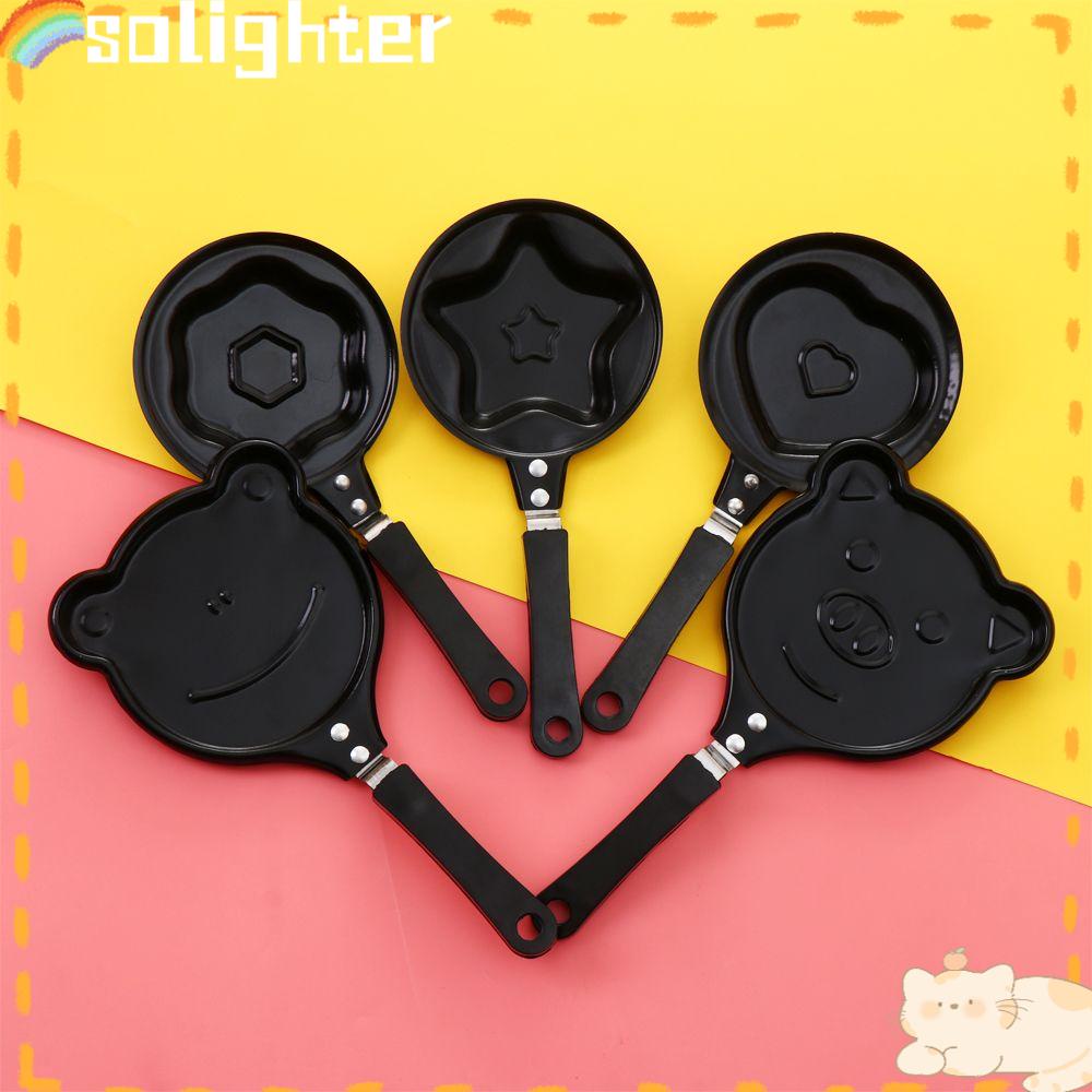 Solighter Mini Frying Pan High Quality Breakfast Maker Cookware Cetakan Omelet Flip