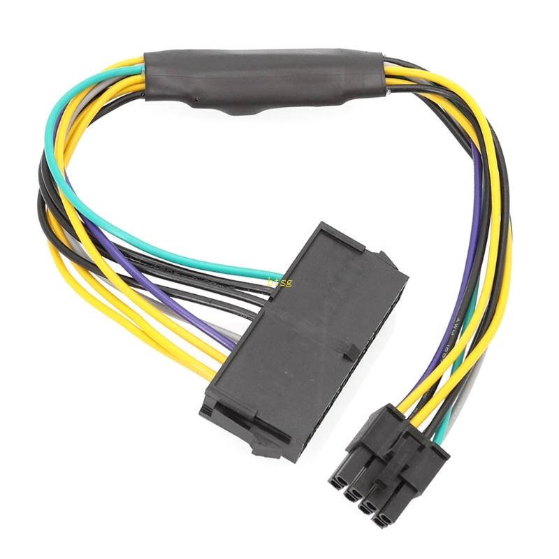 Btsg Power 24pin Ke 8pin Kabel Adaptor Power Supply Untuk Optiplex3020 7020 9020 Kabel Adaptor Power Supply Aksesoris