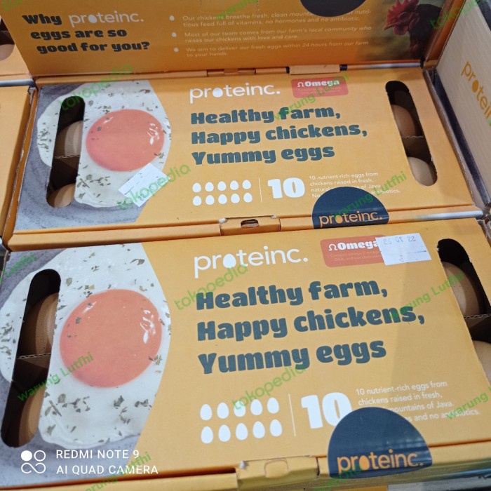 

Proteinc Telur Plus isi 10pcs